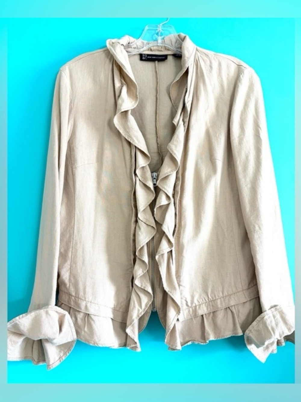 New York & Co., Cotton Elegant Jacket - Picture 12 of 15